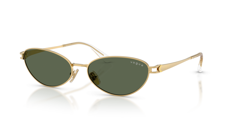 Vogue VO4369S 280/71 แว่นกันแดดสีทองเลนส์เขียวเข้ม ผู้หญิง