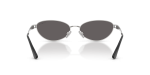 แว่นกันแดด Vogue VO4369S-323/87 Silver Black Smoke แว่นกันแดด Vogue VO4369S 323/87 ขาแว่นด้านใน