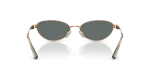 แว่นกันแดด Vogue VO4369S-515281 Rose Gold Dark Grey Polarized แว่นกันแดด Vogue VO4369S 515281 ขาแว่นด้านใน