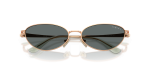 แว่นกันแดด Vogue VO4369S-515281 Rose Gold Dark Grey Polarized แว่นกันแดด Vogue VO4369S 515281 close-up ด้านหน้า