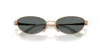 แว่นกันแดด Vogue VO4369S-515281 Rose Gold Dark Grey Polarized แว่นกันแดด Vogue VO4369S 515281 close-up ด้านหน้า
