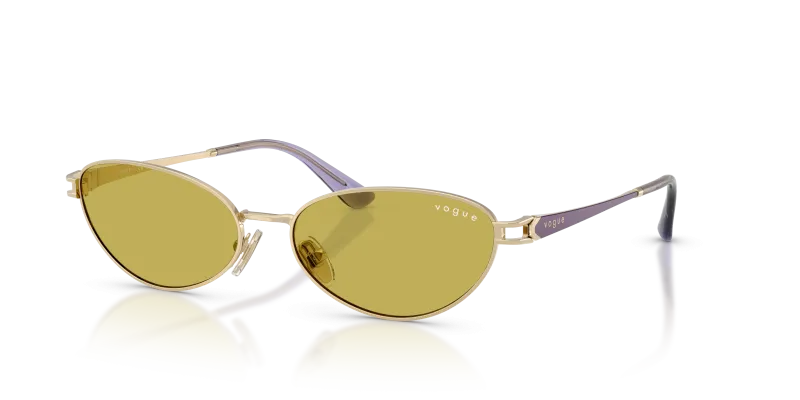 Vogue VO4369S 848/82 แว่นกันแดดสีทองอ่อนเลนส์เขียวมะกอก ผู้หญิง