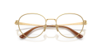 กรอบแว่นสายตา Vogue VO4370-280 Gold แว่นสายตา Vogue VO4370 280 close-up ด้านหน้า