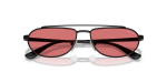 แว่นกันแดด Vogue VO4371S-352/75 Black Red Hiper แว่นกันแดด Vogue VO4371S 352/75 close-up ด้านหน้า