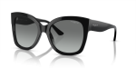 Vogue VO5338S W44/11 แว่นกันแดดทรงหมอนสีดำผิวประกาย สำหรับผู้หญิง