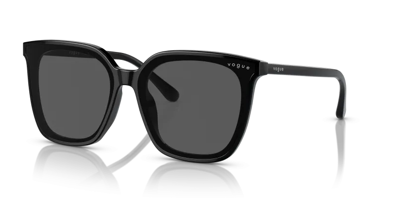 Vogue VO5499SD W44/87 แว่นกันแดดเลนส์เทาเข้ม ทรงเหลี่ยมหน้ากว้าง สำหรับผู้หญิง