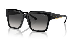 Vogue VO5553S W44/8G แว่นกันแดดขาแว่นโลหะดำสลับทอง สำหรับผู้หญิง