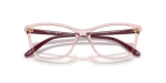 กรอบแว่นสายตา Vogue VO5603F-2942 Transparent Pink Vogue VO5603F 2942 close-up ด้านหน้า