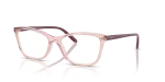 กรอบแว่นสายตา Vogue VO5603F-2942 Transparent Pink Vogue VO5603F 2942 แว่นสายตาทรงผีเสื้อสีชมพูโปร่งใส สำหรับผู้หญิง