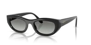 Vogue VO5616S W44/11 แว่นกันแดดทรงตาแมวสีดำ สำหรับผู้หญิง
