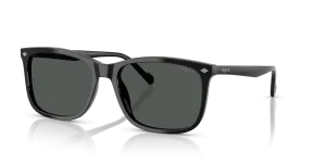 Vogue VO5618S W44/87 แว่นกันแดดทรงสี่เหลี่ยมผืนผ้าเลนส์เทาเข้ม สำหรับผู้ชาย