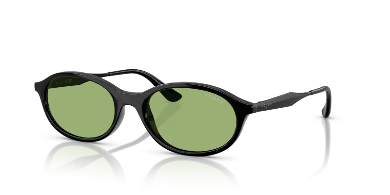 Vogue VO5625S W44/2 แว่นกันแดดทรงวงรีเลนส์สีเขียวสด สำหรับผู้หญิง