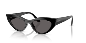 Vogue VO5637SU W44/87 แว่นกันแดดสี Black Black Smoke ผู้หญิง