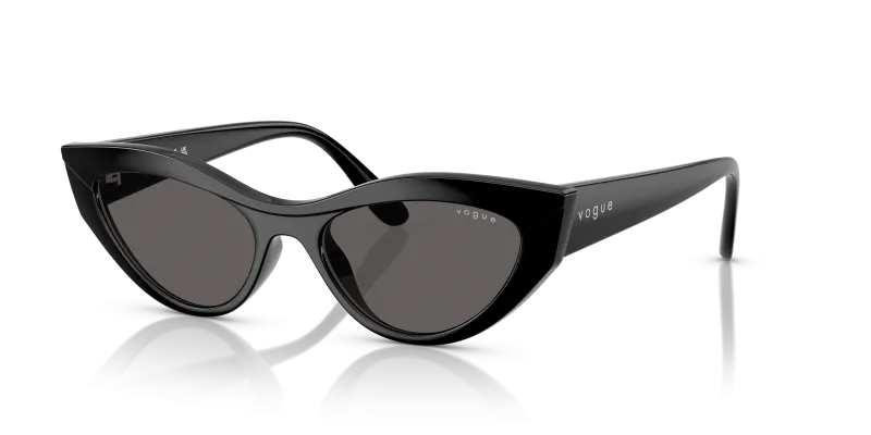 Vogue VO5637SU W44/87 แว่นกันแดดสี Black Black Smoke ผู้หญิง