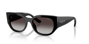 Vogue VO5641SU W44/8G แว่นกันแดดสีดำเลนส์ไล่ระดับเทา สำหรับผู้หญิง