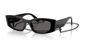 Vogue VO5655SU W44/87 แว่นกันแดดสี Black Black Smoke ผู้หญิง