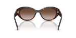 แว่นกันแดด Vogue VO5659SU-W65613 Dark Havana Gradient Brown Vogue VO5659SU-W65613 W65613 ขาแว่นด้านใน