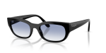 Vogue VO5669S W44/19 แว่นกันแดดดำ เลนส์ฟ้าใสไล่ระดับ สำหรับผู้หญิง