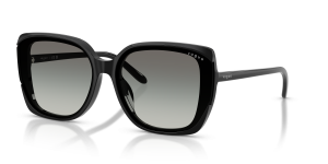 Vogue VO5684SD W44/11 แว่นกันแดดดำ เลนส์เทาเข้มไล่ระดับ สำหรับผู้หญิง