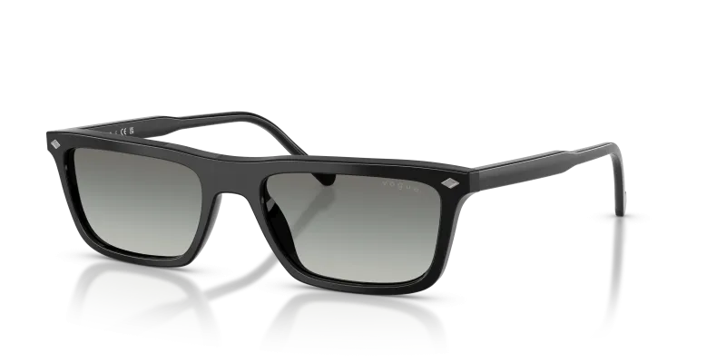Vogue VO5687S W44/11 แว่นกันแดดสีดำเลนส์เทาไล่ระดับ สำหรับผู้ชาย