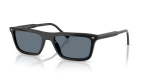 แว่นกันแดด Vogue VO5687S W44/4Y Black Silver Blue Mirror Vogue VO5687S W44/4Y แว่นกันแดดเลนส์โพลาไรซ์มิเรอร์เงิน-น้ำเงิน สำหรับผู้ชาย