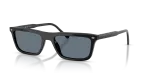 แว่นกันแดด Vogue VO5687S W44/4Y Black Silver Blue Mirror Vogue VO5687S W44/4Y แว่นกันแดดเลนส์โพลาไรซ์มิเรอร์เงิน-น้ำเงิน สำหรับผู้ชาย