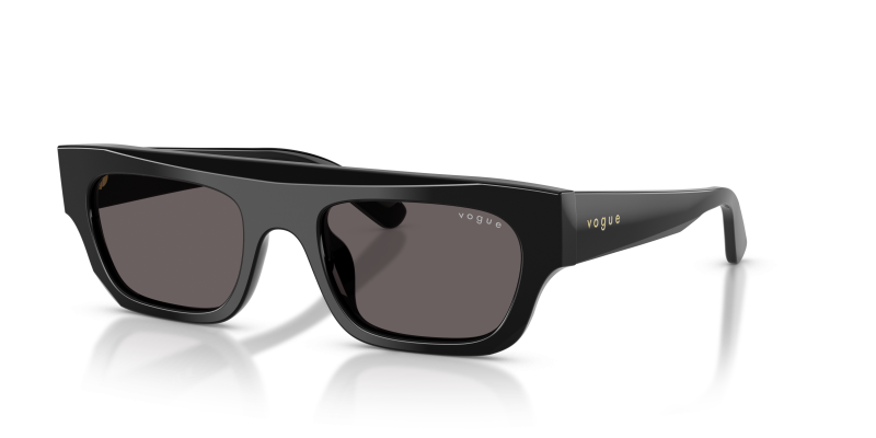 Vogue VO5694SU W44/87 แว่นกันแดดสี Black Black Smoke ผู้หญิง