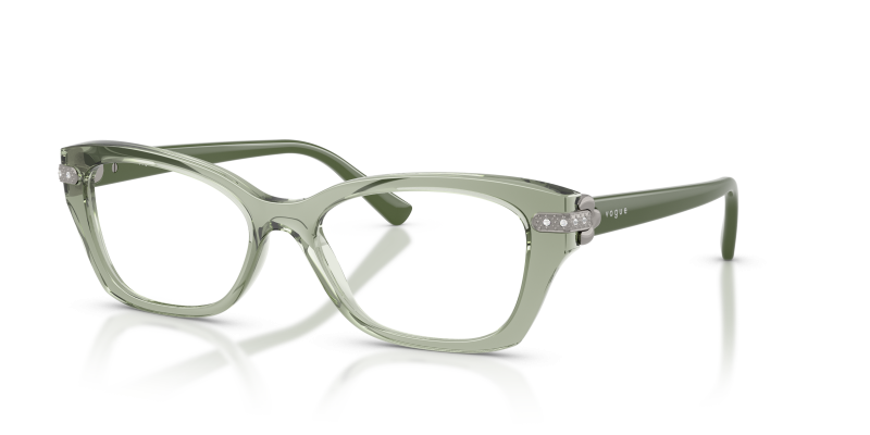 Vogue VO5704B-3022 แว่นสายตาสีเขียวโปร่งใส สำหรับผู้หญิง