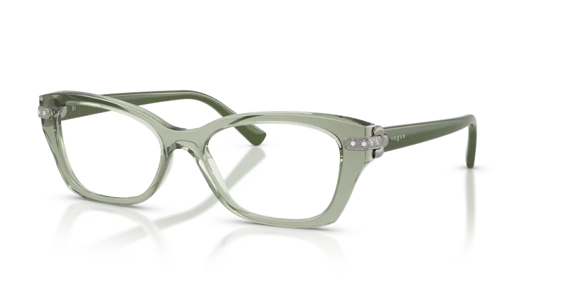 Vogue VO5704B-3022 แว่นสายตาสีเขียวโปร่งใส สำหรับผู้หญิง