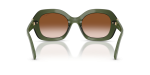 แว่นกันแดด Vogue VO5706SB-328713 Transparent Green Brown Gradient Vogue VO5706SB-328713 328713 ขาแว่นด้านใน
