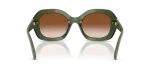 แว่นกันแดด Vogue VO5706SB-328713 Transparent Green Brown Gradient Vogue VO5706SB-328713 328713 ขาแว่นด้านใน