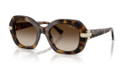 แว่นกันแดด Vogue VO5706SB-W65613 Dark Havana Gradient Brown Vogue VO5706SB-W65613 แว่นกันแดดสีฮาวานาเข้ม สำหรับผู้หญิง