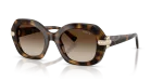 แว่นกันแดด Vogue VO5706SB-W65613 Dark Havana Gradient Brown Vogue VO5706SB-W65613 แว่นกันแดดสีฮาวานาเข้ม สำหรับผู้หญิง