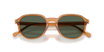 แว่นกันแดด Vogue VO5707S-333471 Transparent Honey Dark Green แว่นกันแดด Vogue VO5707S 333471 close-up ด้านหน้า