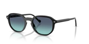Vogue VO5707S W44/4S แว่นกันแดดสีดำเลนส์ไล่ระดับน้ำเงิน ผู้ชาย