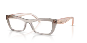 Vogue VO5710-3301 แว่นสายตาสี Milky Warm Grey สำหรับผู้หญิง