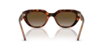 แว่นกันแดด Vogue VO5711S-W656T5 Dark Havana Gradient Brown Polarized Vogue VO5711S-W656T5 ขาแว่นด้านใน