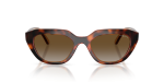 แว่นกันแดด Vogue VO5711S-W656T5 Dark Havana Gradient Brown Polarized Vogue VO5711S-W656T5 ด้านหน้า