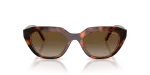 แว่นกันแดด Vogue VO5711S-W656T5 Dark Havana Gradient Brown Polarized Vogue VO5711S-W656T5 ด้านหน้า
