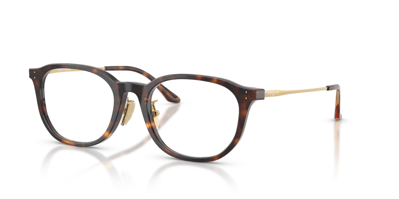 กรอบแว่นสายตา Vogue VO5713D-W656 Dark Havana Vogue VO5713D W656 แว่นสายตาฮาวานาเข้ม สำหรับผู้หญิง
