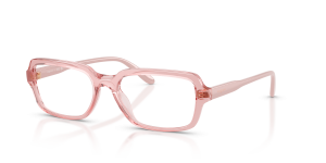 แว่นสายตา Vogue VO5724U-2748 มุมเฉียง สีชมพูโปร่งใส สำหรับผู้หญิง