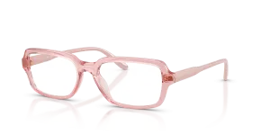แว่นสายตา Vogue VO5724U-2748 มุมเฉียง สีชมพูโปร่งใส สำหรับผู้หญิง