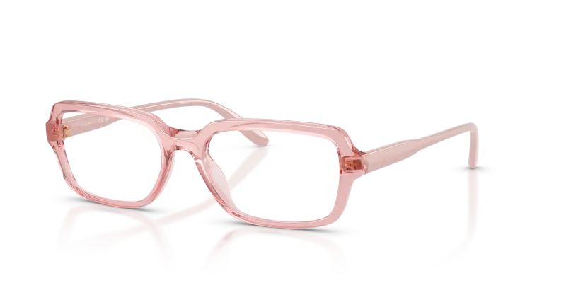 แว่นสายตา Vogue VO5724U-2748 มุมเฉียง สีชมพูโปร่งใส สำหรับผู้หญิง