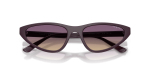 แว่นกันแดด Vogue VO5726SU-242670 Full Purple Yellowish Violet Gradient แว่นกันแดด Vogue VO5726SU-242670 close-up ด้านหน้า