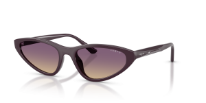 แว่นกันแดด Vogue VO5726SU-242670 มุมเฉียง สี Full Purple สำหรับผู้หญิง