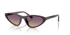 แว่นกันแดด Vogue VO5726SU-242670 มุมเฉียง สี Full Purple สำหรับผู้หญิง