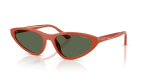 แว่นกันแดด Vogue VO5726SU-331071 มุมเฉียง สี Full Orange สำหรับผู้หญิง