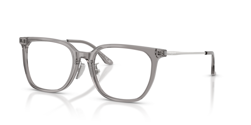 กรอบแว่นสายตา Vogue VO5732D-2820 Transparent Grey Vogue VO5732D 2820 แว่นสายตาสีเทาโปร่งใส สำหรับผู้หญิง