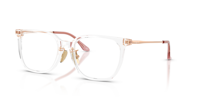 กรอบแว่นสายตา Vogue VO5732D-W745 Transparent Vogue VO5732D W745 แว่นสายตาสีโปร่งใส สำหรับผู้หญิง