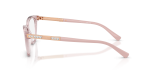 กรอบแว่นสายตา Vogue VO5742B-2942 Transparent Pink แว่นสายตา Vogue VO5742B-2942 มุมข้าง ขาแว่นสีชมพูเต็ม